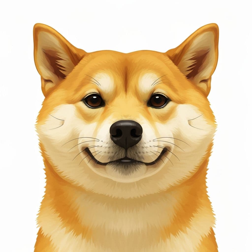 Dogecoin Shiba Inu mascot